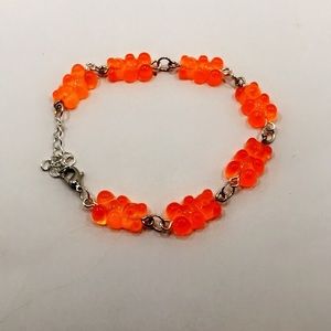 Resin gummy bear bracelet